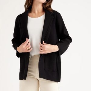 quince cotton knit blazer